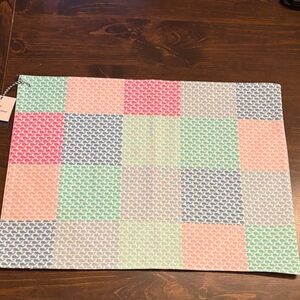 Colorful Patchwork Patterned Placemats (6)